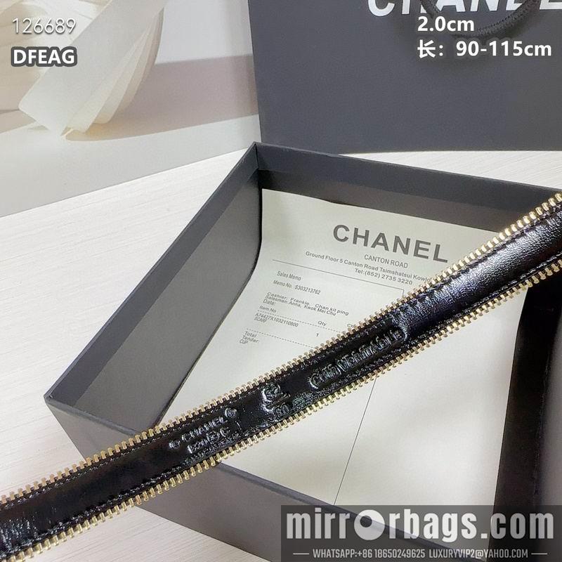 Chanel belt 20mmX90-115cm 8L10