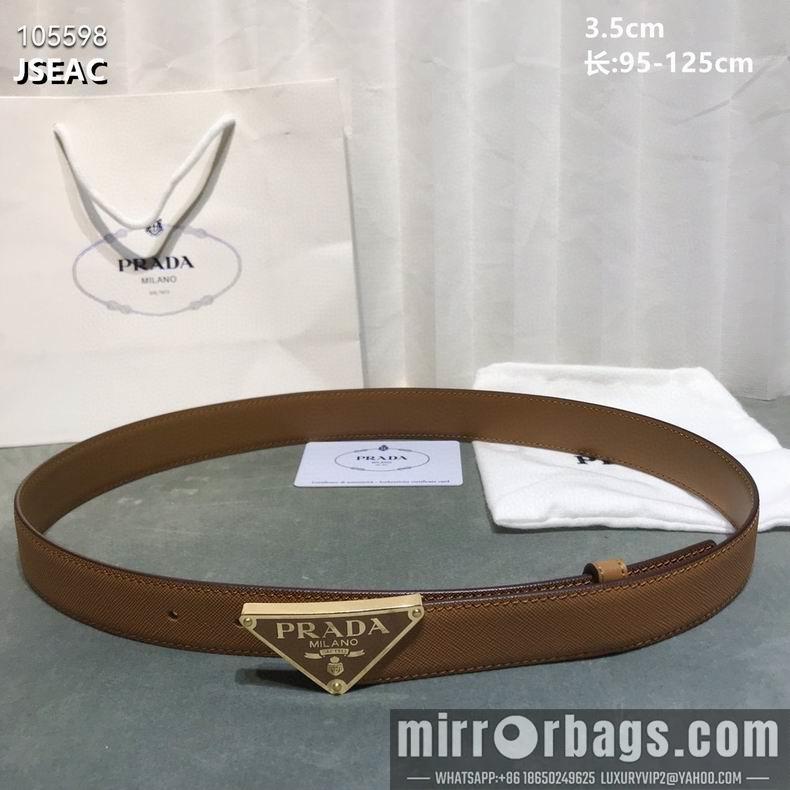 Prada belt 35mmX95-125CM 8L19