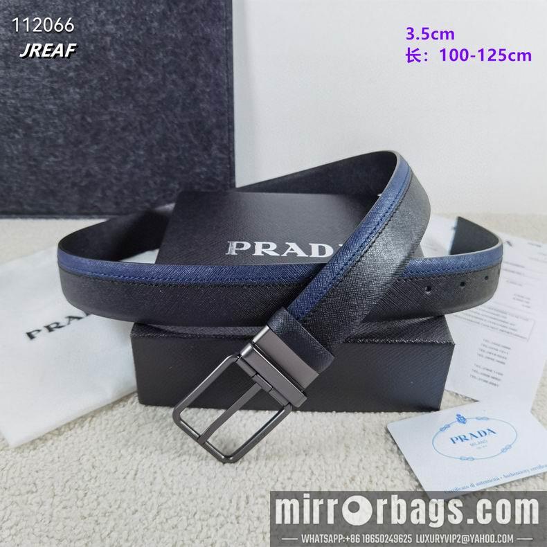 Prada belt 35mmX100-125cm 8L05