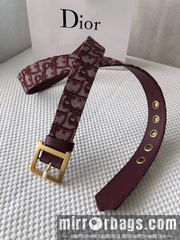 Dior Belt 34mmX95-125cm 7D23