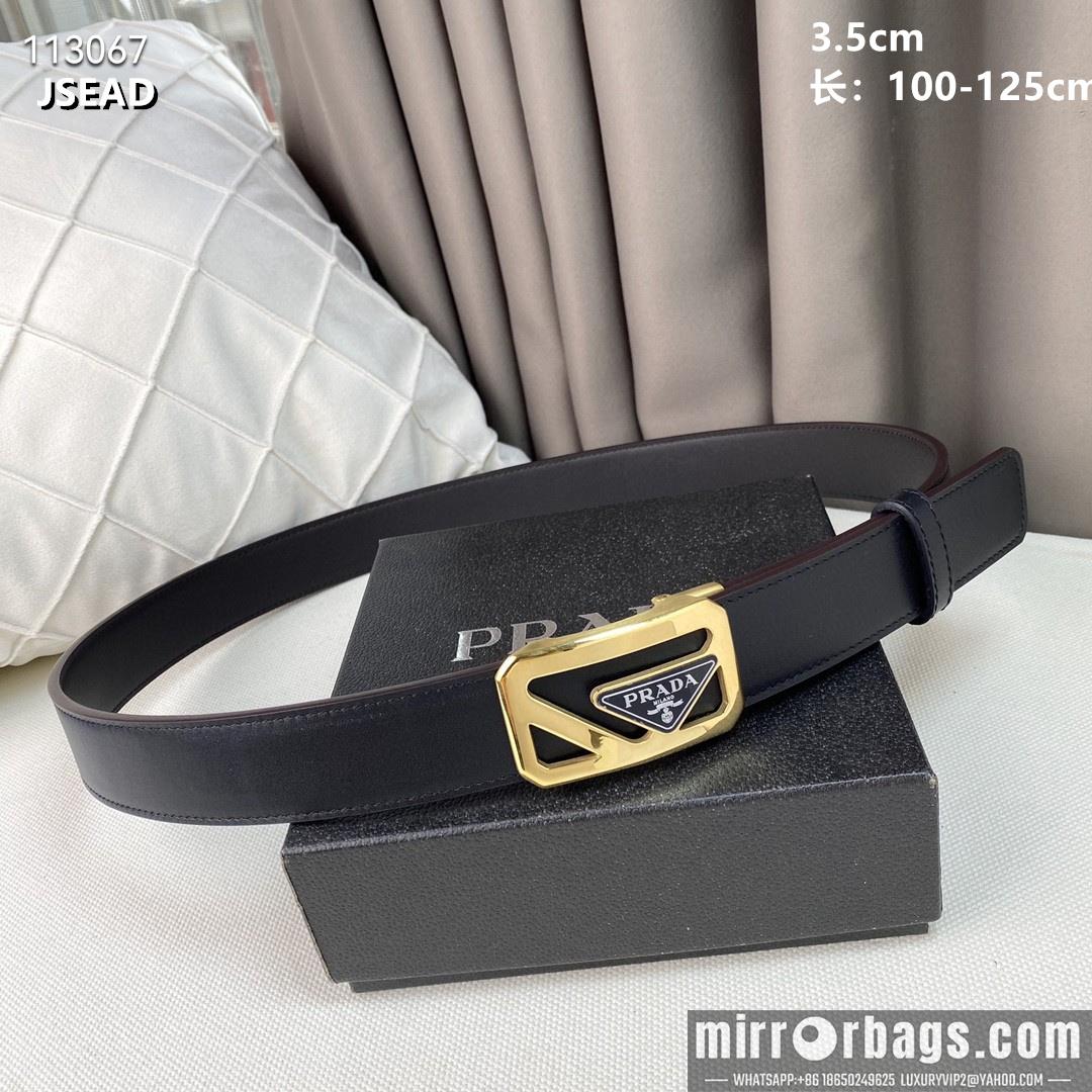 Prada belt 35mmX100-125cm 8L01