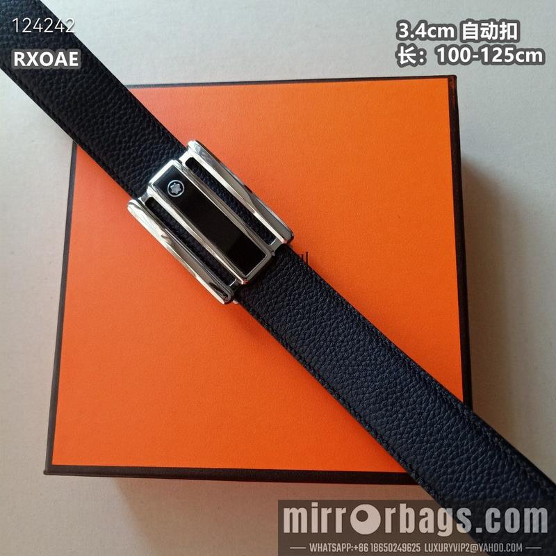 Montlanc belt 34mmX100-125cm 8L09