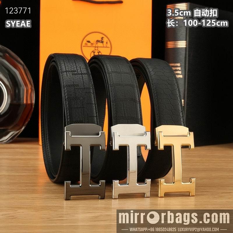 Hermes belt 35mmX100-125cm 8L25