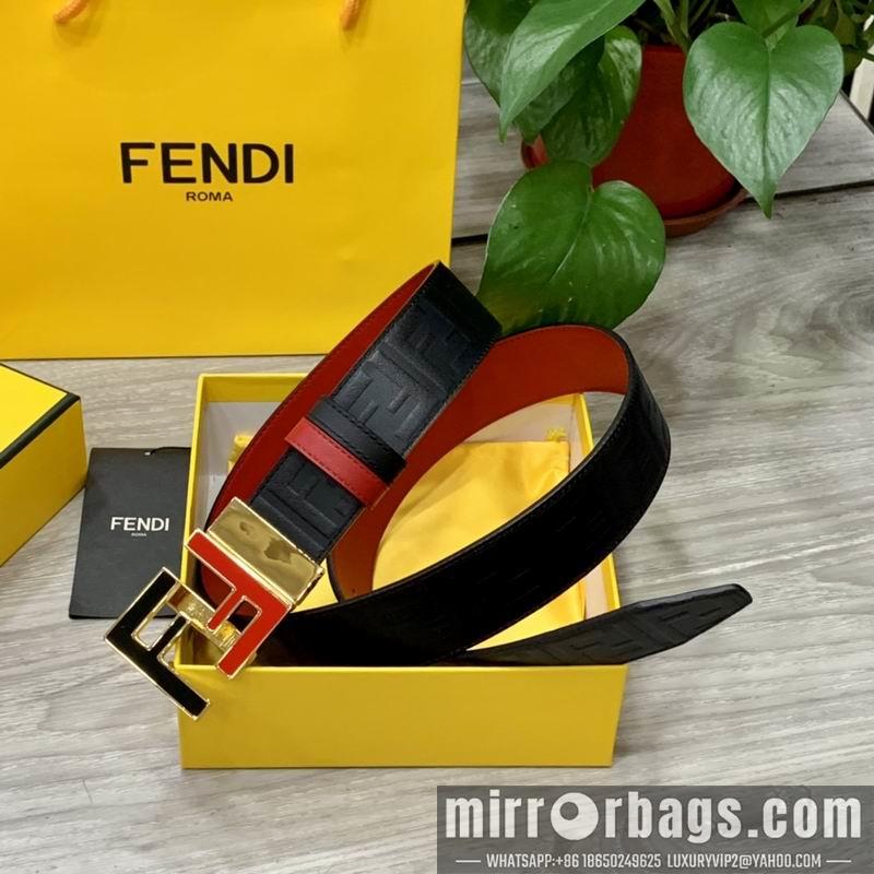 Fendi belt 38mmX95-125cm 7D04