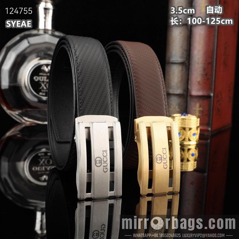 Gucci belt 35mmX100-125cm 8L23