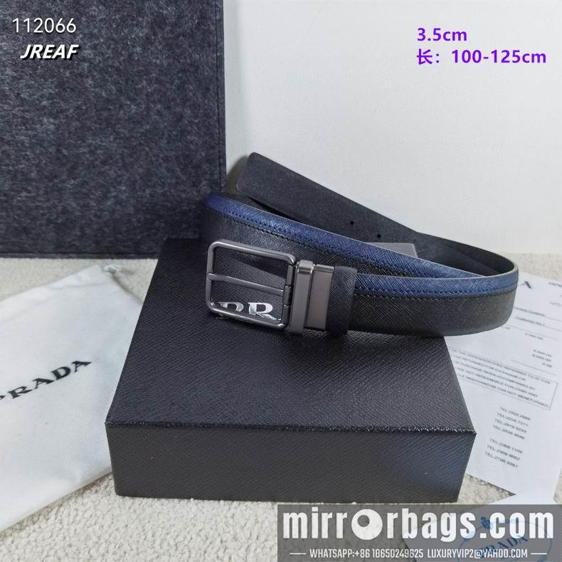 Prada belt 35mmX100-125cm 8L05