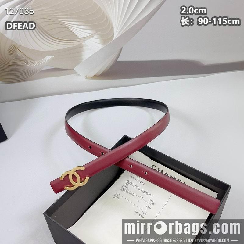 Chanel belt 20mmX90-115cm 8L11