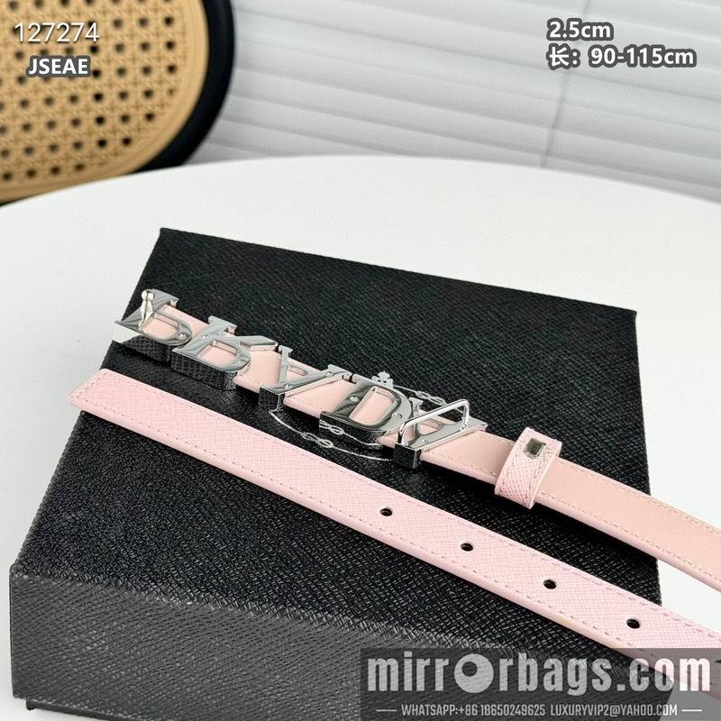 Prada belt 25mmX90-115cm 8L04