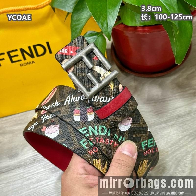 Fendi belt 38mmX100-125cm 8L32