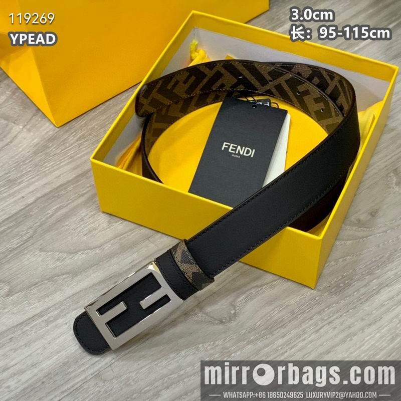 Fendi belt 30mmX95-115cm 8L16