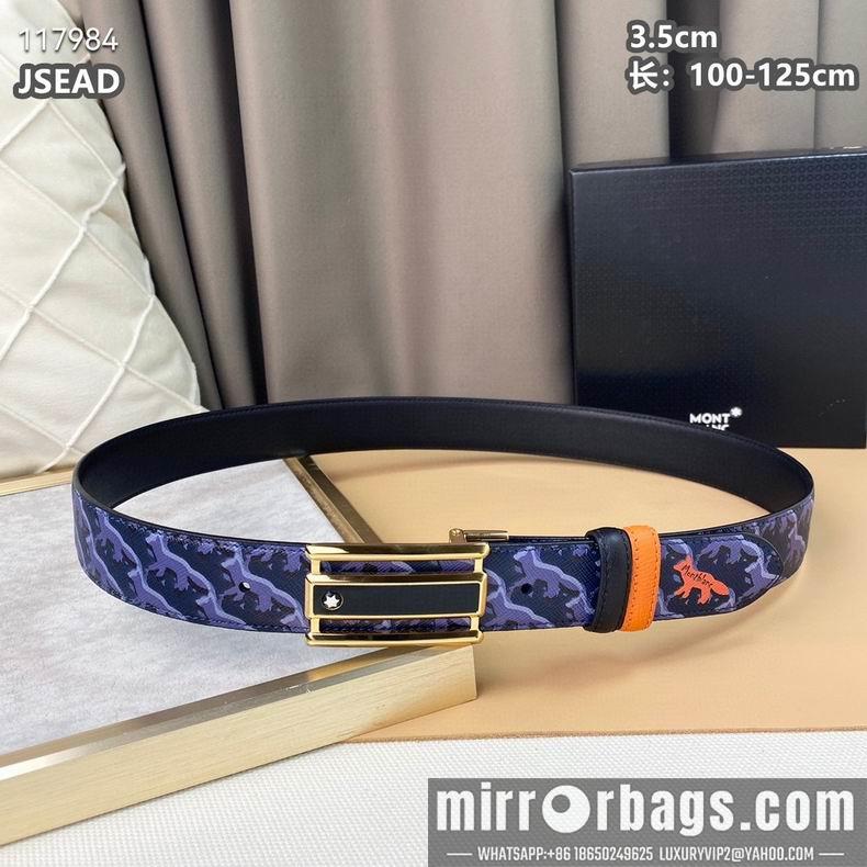 Montblanc belt 35mmX100-125cm 8L11