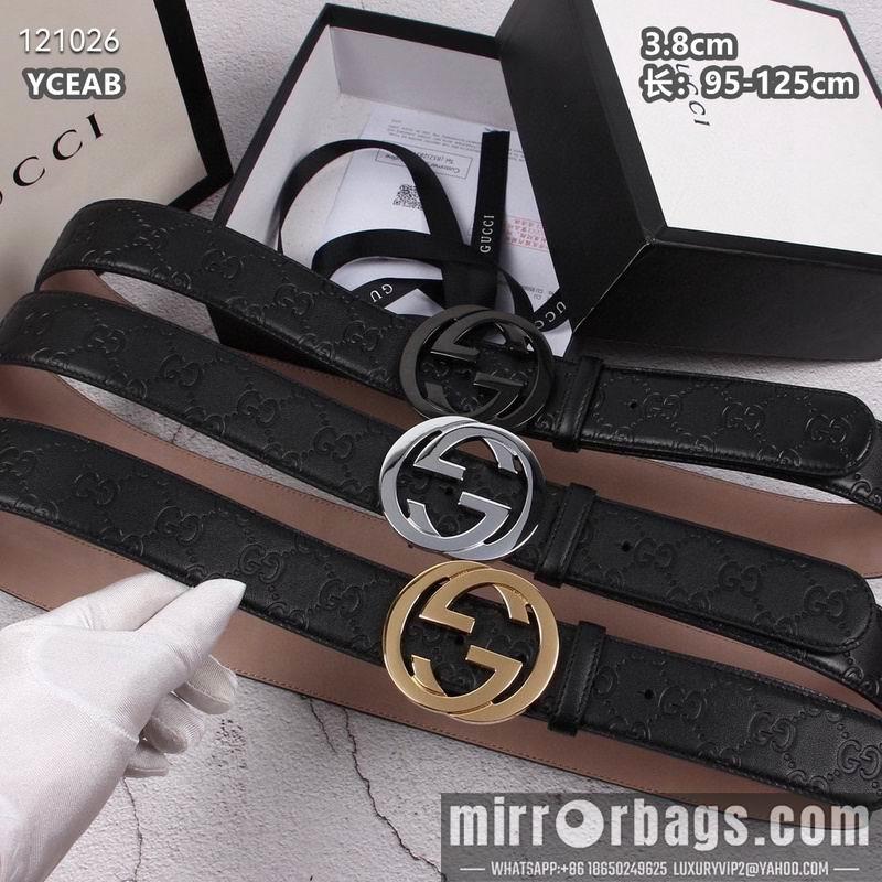 Gucci belt 38mmX95-125cm 8L14
