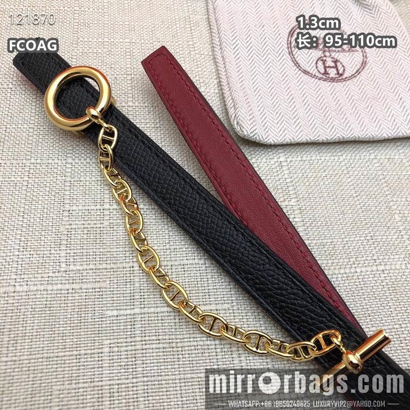 Hermes belt 13mmX95-110cm 8L10