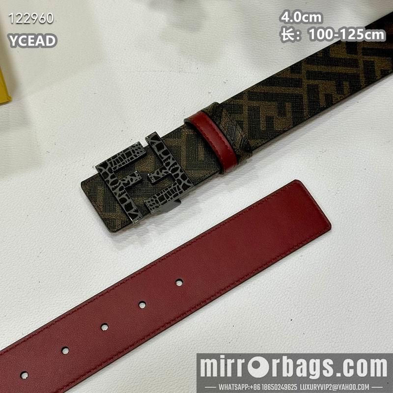 Fendi belt 40mmX100-125cm 8L89