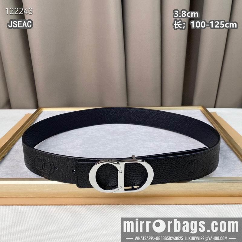 Dior belt 38mmX100-125cm 8L07