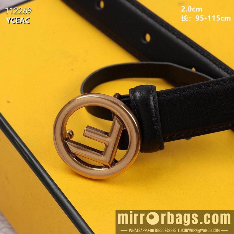 Fendi Belt 20mmX95-115CM 8L10