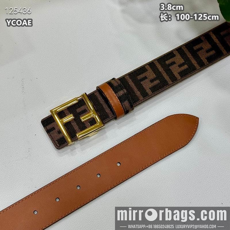 Fendi belt 38mmX100-125cm 8L15
