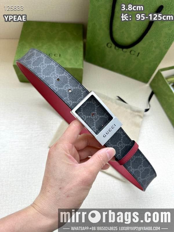 Gucci belt 38mmX95-125cm 8L01