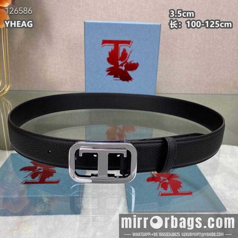 Tod's belt 35mmX100-125cm 8L04
