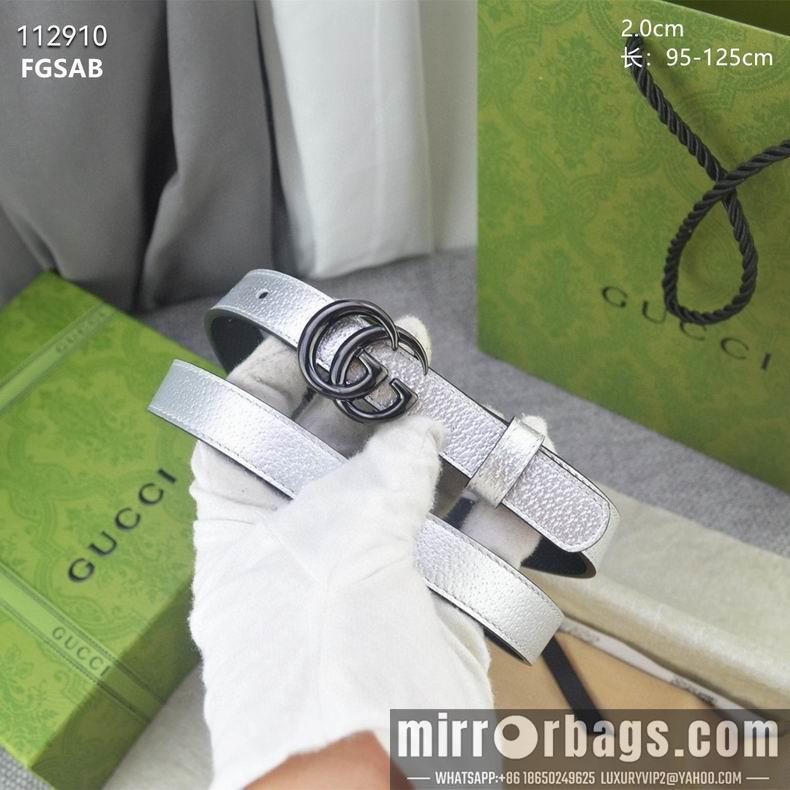 Gucci belt 20mmX95-125cm 8L02
