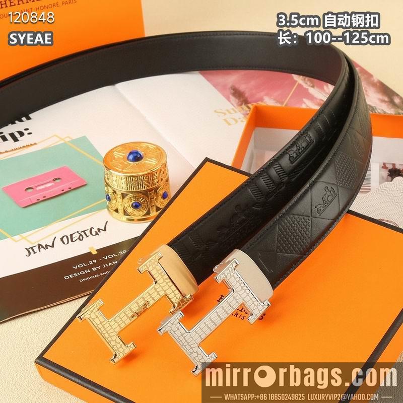 Hermes belt 自动带35mmX95-125cm 8L072010