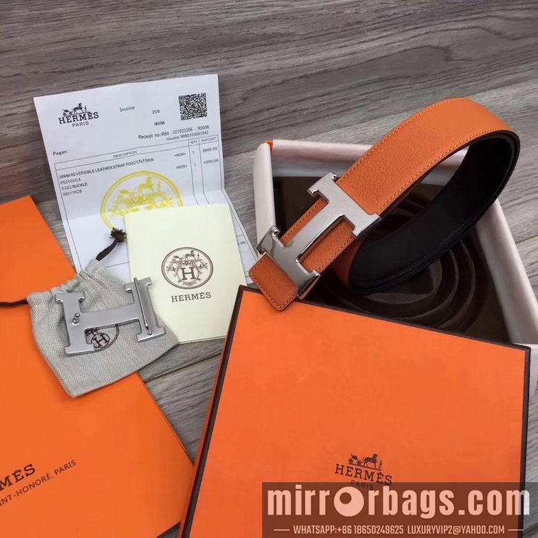 Hermes Belt 38mmX100-125cm 7D14