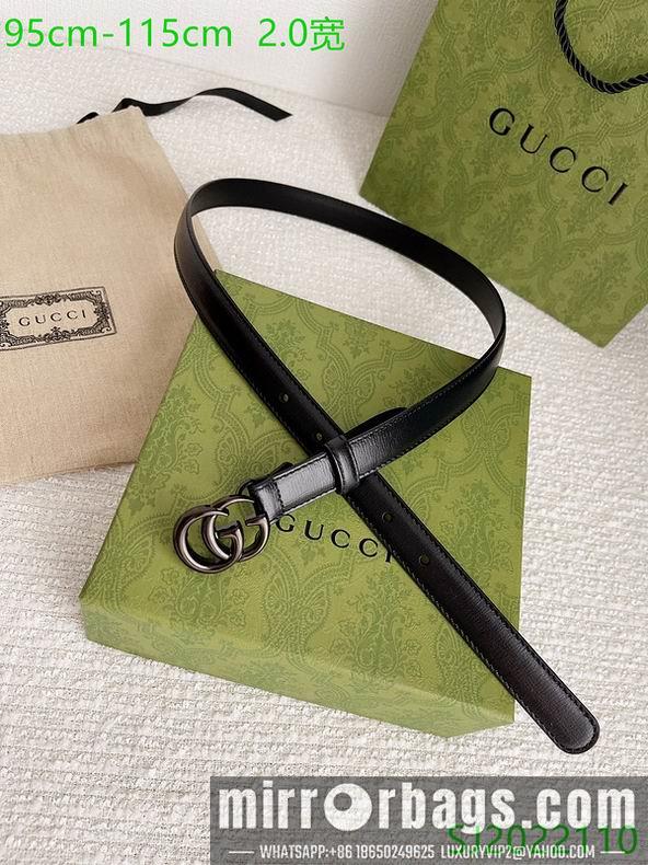Gucci belt 20mmX95-115cm 7D02