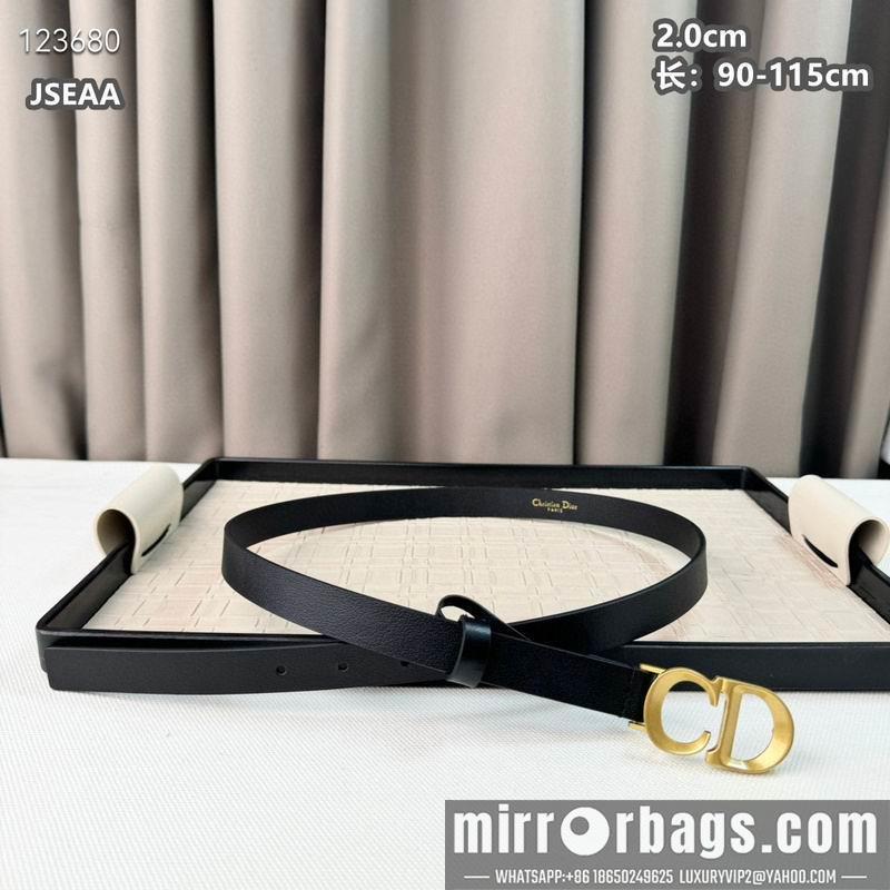 Dior belt 20mmX90-115cm 8L19