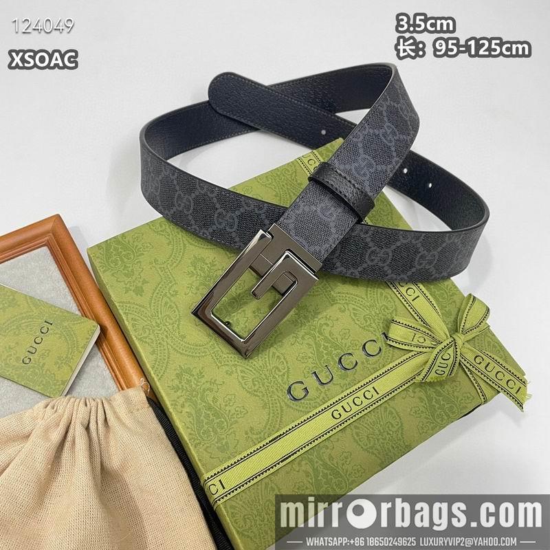 Gucci belt 35mmX95-125cm 8L10