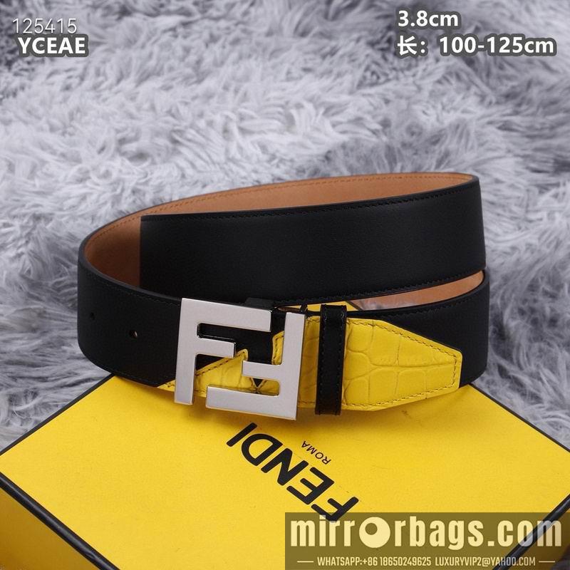 Fendi belt 38mmX100-125cm 8L19