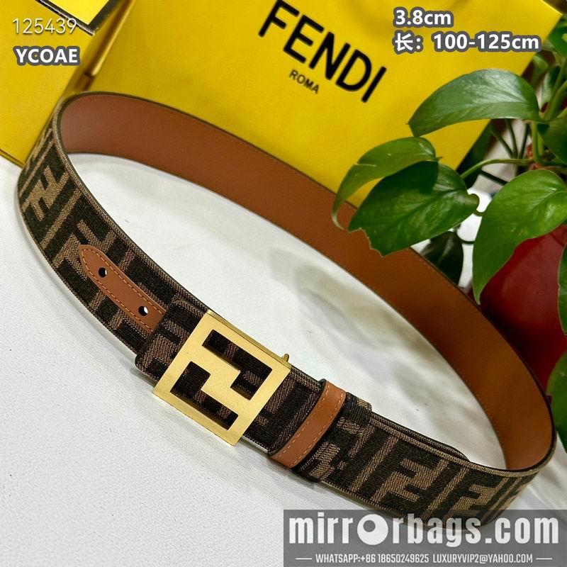 Fendi belt 38mmX100-125cm 8L14