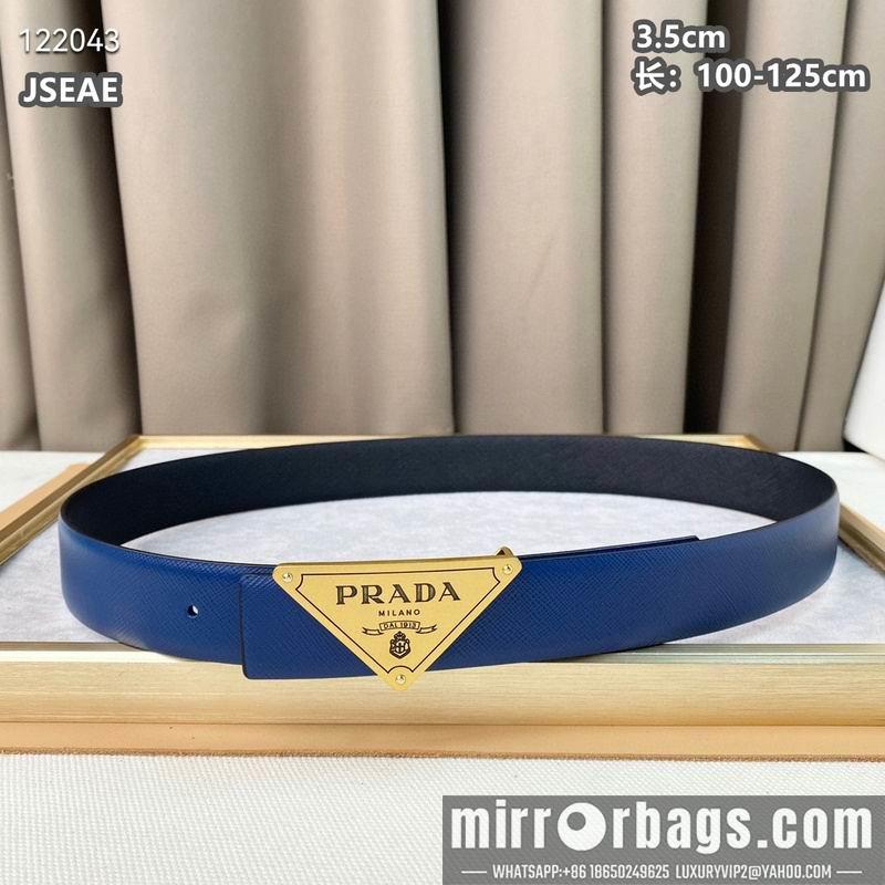 Prada belt 35mmX100-125cm 8L43