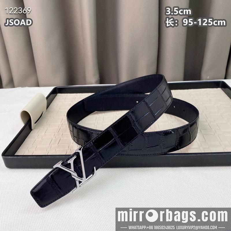 LV belt 35mmX95-125cm 8L04