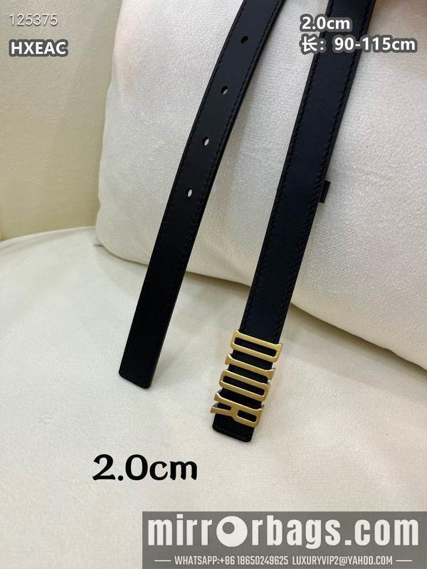Dior belt 20mmX90-115cm 8L03