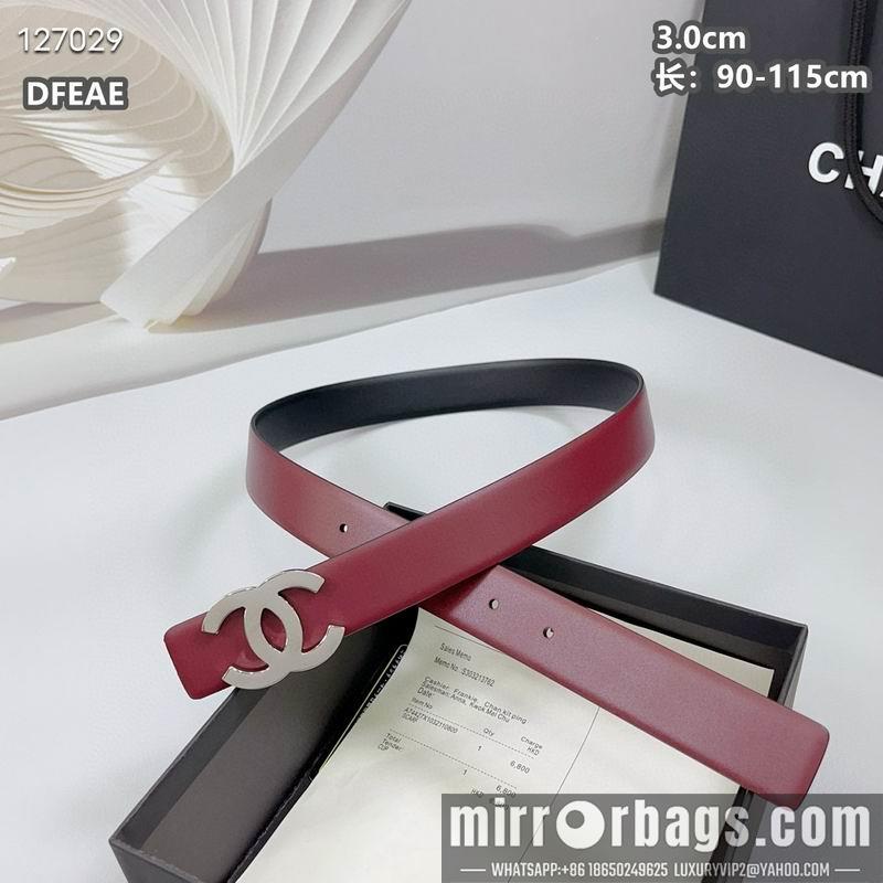 Chanel belt 30mmX90-115cm 8L31