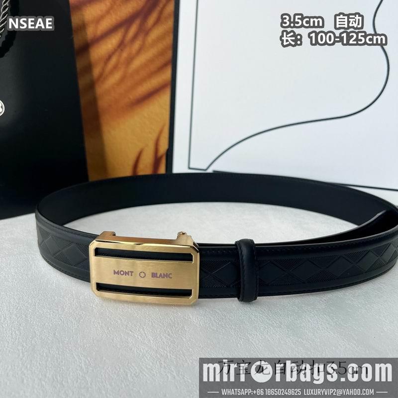 Montlanc belt 35mmX100-125cm 8L70
