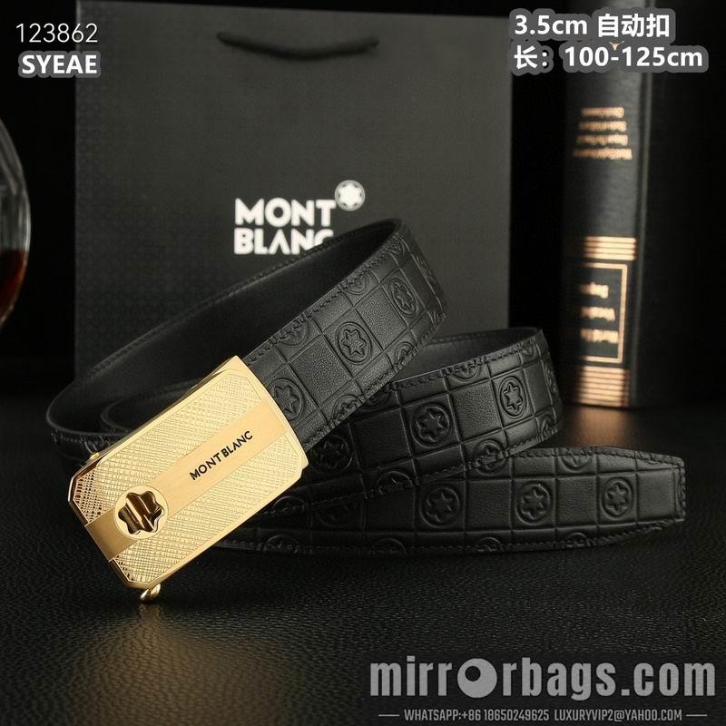 Montlanc belt 35mmX100-125cm 8L48