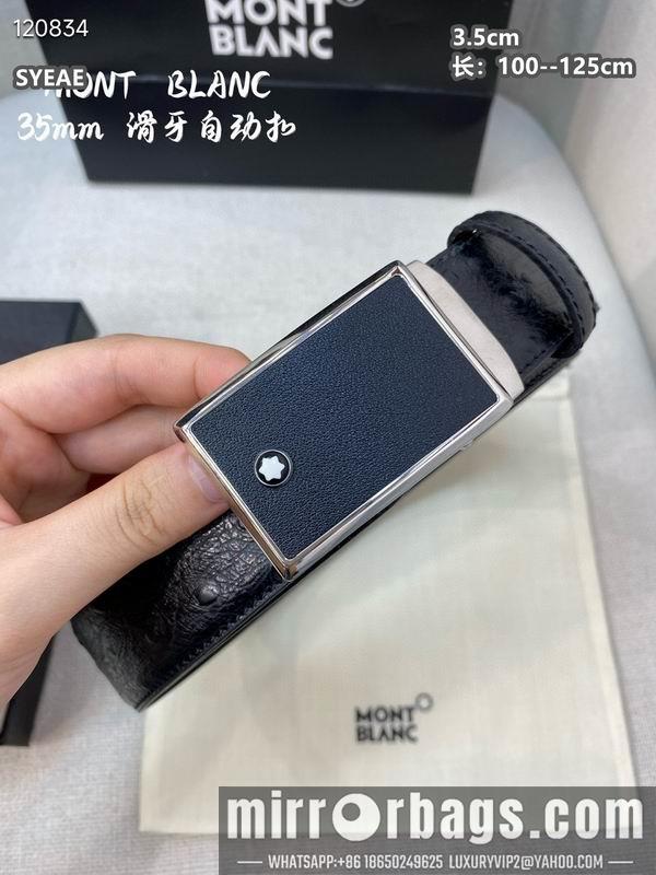 Montblanc belt 自动扣 35mmX100-125cm 8L072014
