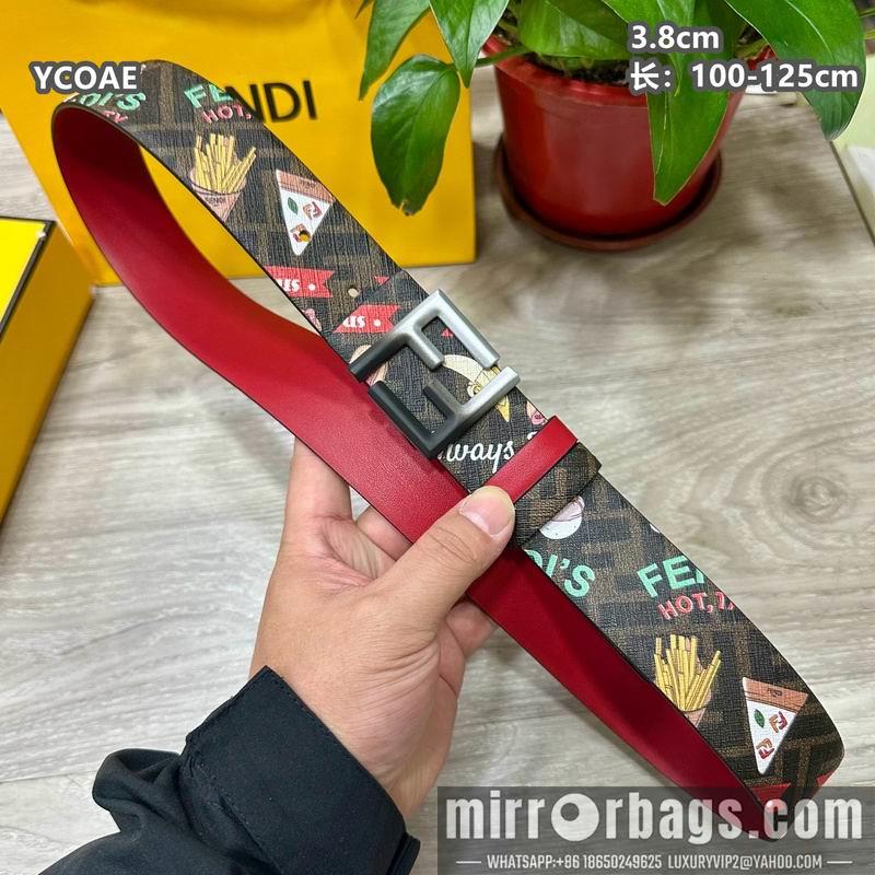 Fendi belt 38mmX100-125cm 8L32