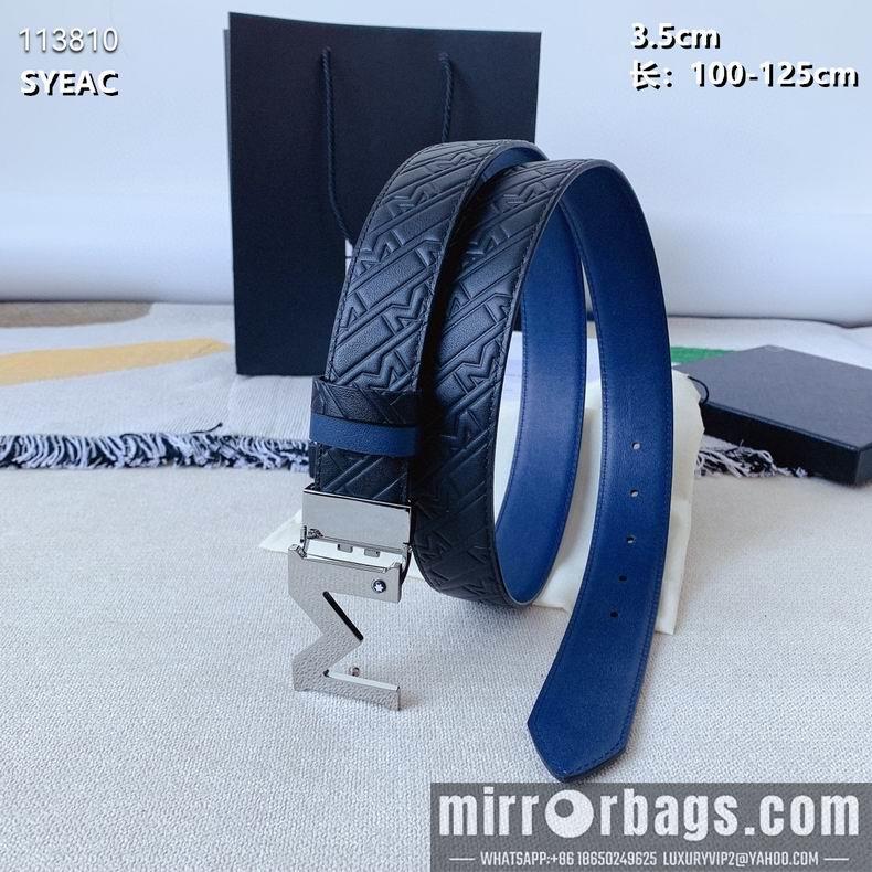 Montblanc belt 30mmX95-125cm 8L02