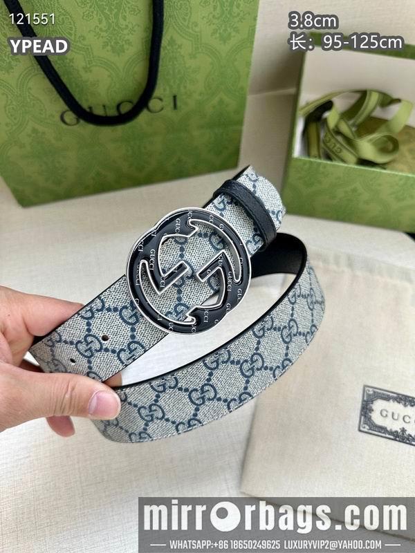 Gucci belt 38mmX95-125cm 8L13