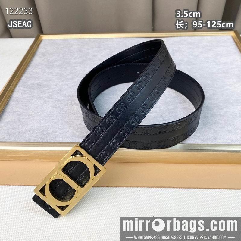 Dior belt 35mmX95-125cm 8L27