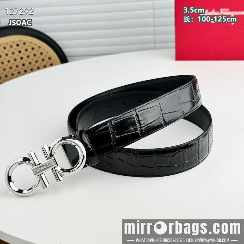 Ferragamo belt 35mmX100-125cm 8L85