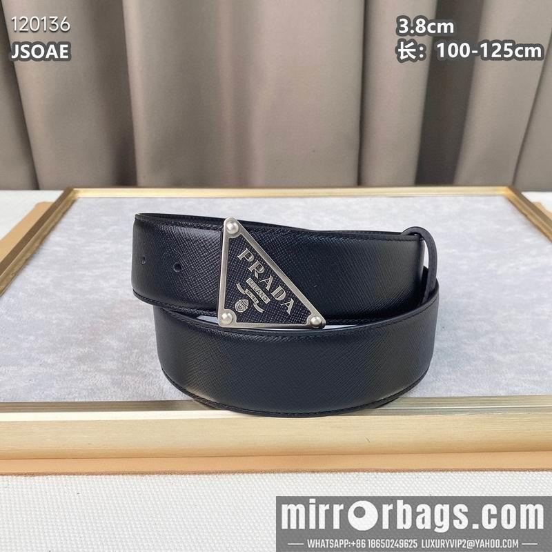 Prada belt 38mmX100-125cm 8L072001
