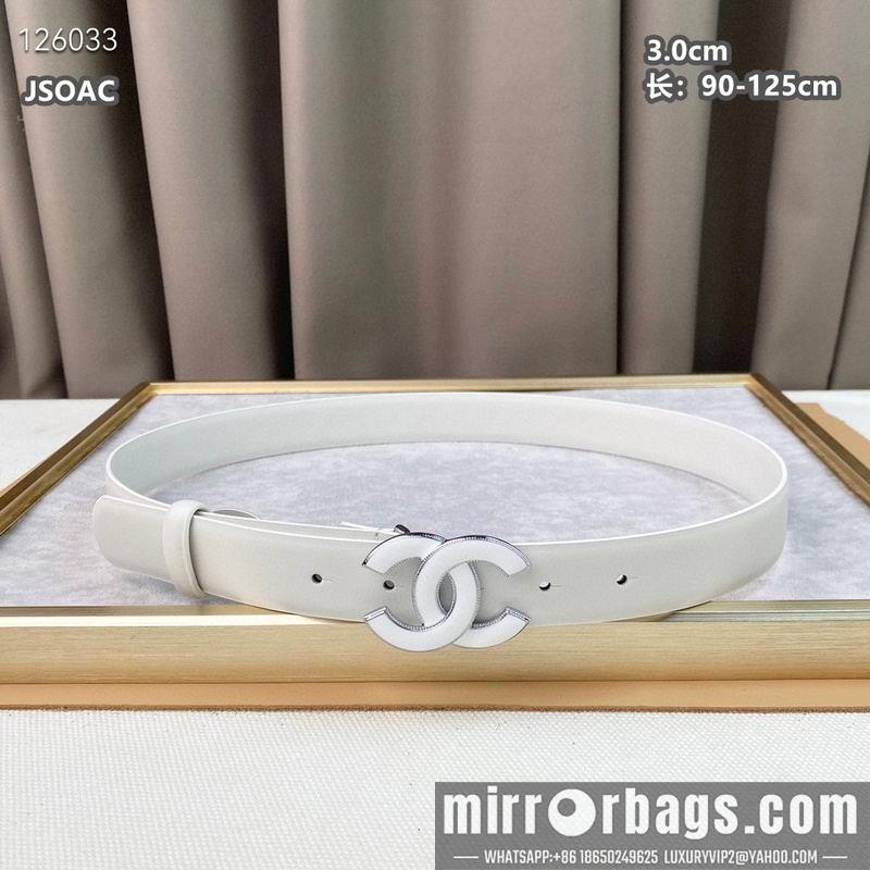 Chanel belt 30mmX90-125cm 8L15