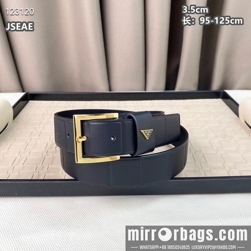 Prada belt 35mmX95-125cm 8L46