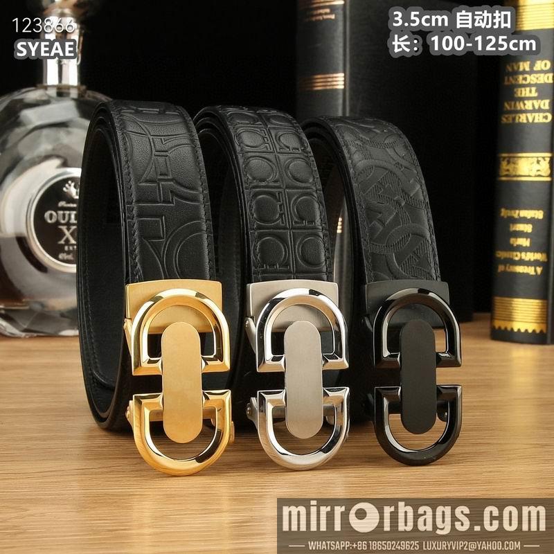 Ferragamo belt 35mmX100-125cm 8L10