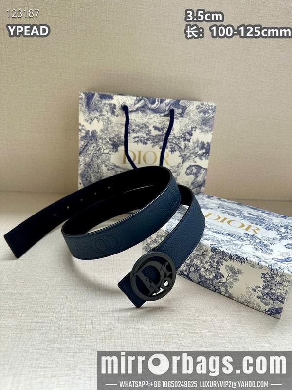 Dior belt 35mmX100-125cm 8L31