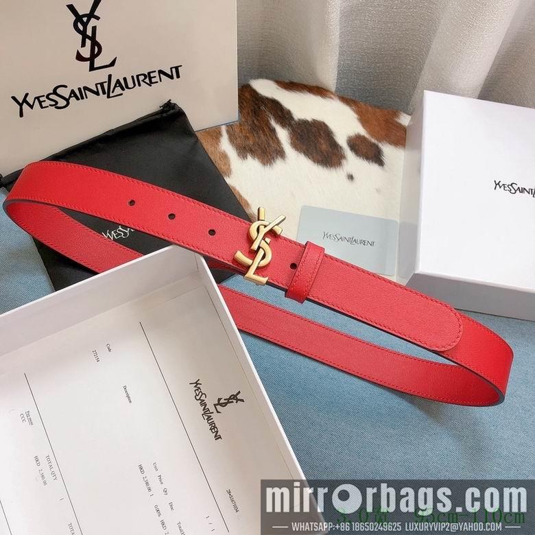 YSL Belt 30mmX95-110cm 7D01