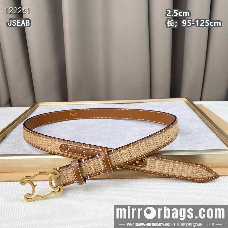 Celine belt 25mmX95-125cm 8L24